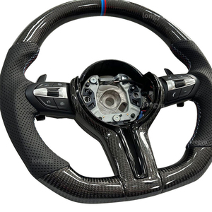 Volante de Fibra de Carbono Negra para BMW F40 F40 140i 130i 120 125 128 130 135 I 123 d M135 M135i M140i <span class=keywords><strong>M140</strong></span> - Product Image 3