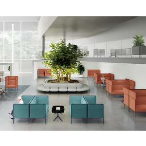 Sofá para Áreas Públicas, Sofá Comercial de Ocio para Terminal de Aeropuerto - Tapicería Resistente al Desgaste y a las Manchas - Product Image 1