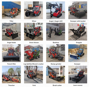 Aksesoris Mesin Pemotong Rumput/Pencacah Semak untuk Derette 450 Micro Skid Steer Loader Mini Loader Pump Core Model Terbaru 2024 Buatan Cina - Product Image 6