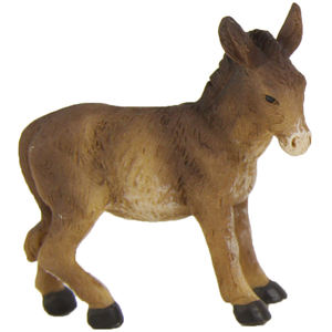 Figura de Burro de la Natividad para Figuras Navideñas de 12-15 cm de Altura Aprox. 9cm Código de Producto 9006935285505 - Product Image 1