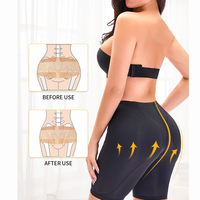LYNMISS Lingerie Amincissante Respirante en Dentelle BBL Leggings Push-up avec Rembourrage de Hanches Gainant Femme Bodysuit Collants