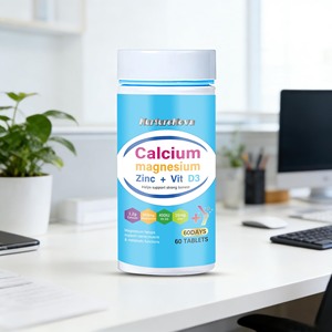 Exportation transfrontalière de comprimés de calcium, magnésium, <span class=keywords><strong>zinc</strong></span> + vitamine D3, 60 capsules, vente directe d'usine, support OEM - Product Image 3