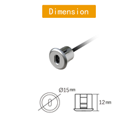 VST Smart 12V LED IR capteur de porte interrupteur capteur tactile déclencheur pour lumière pour porte armoire armoire ou contrôle d'éclairage