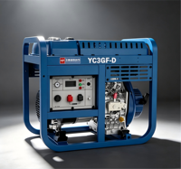 Yuchai Super Leise Kleine Dieselgeneratoren 2,2kW, 3kW, 5kVA, 6kW, 8kW mit Autostart, Benzinmotor-Dieselgenerator-Sets