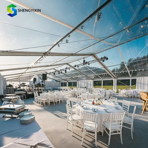 <span class=keywords><strong>Chapiteau</strong></span> de <span class=keywords><strong>mariage</strong></span> transparent romantique avec tables et chaises pour <span class=keywords><strong>200</strong></span> <span class=keywords><strong>personnes</strong></span> - Product Image 6