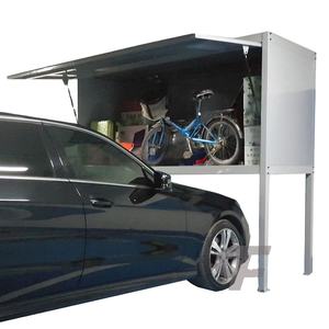 Conteneurs de stockage de vélos modernes Casier à vélos en acier pour l'extérieur Vente directe d'usine pour garage Hôtels Centres commerciaux - Product Image 1