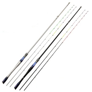 Byloo Types de 1 2 3 <span class=keywords><strong>4</strong></span> Section Canne À Pêche 2.1 Mètre Personnaliser Canne À Pêche Spinning Cannes avec Moulinet Combo Ensemble Complet - Product Image 2