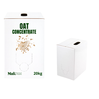 MAKFOODCOMPANY Concentrado de Avena 65 BRIX en Formato BIB ASÉPTICO, 12 Meses de Caducidad, Modelo 560003 España Agua