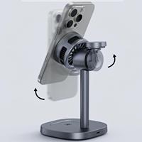 Chargeur sans fil magnétique 3 en 1 Qi2.2 25W avec refroidissement semi-conducteur, tête de charge réglable pour iPhone, iWatch, écouteurs