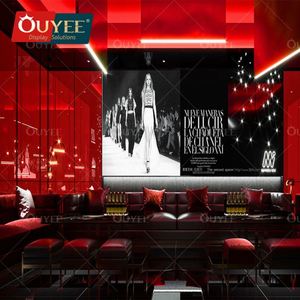 Por encargo de acrílico de superficie sólida Night Club Hookah Lounge Muebles LED bar Diseño de mostrador - Product Image 1