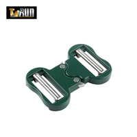 Boucle de collier de chien multicolore Boucle de collier de chien multi-taille à dégagement rapide en plastique métallique à glissière latérale Boucle de dégagement rapide