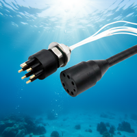 Connecteur étanche standard K-SUBCONN SEACON 2-16 cœurs pour équipement sous-marin, prise de câble étanche pour robot