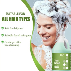 Factory Custom 1 Gallon Tea Tree Oil <strong>Shampoo</strong> Deep Cleansing Scalp Moisturizing Hair Care Bulk <strong>Shampoo</strong> for Split and <strong>Dry</strong> Hair Antifungal - Product Image 5