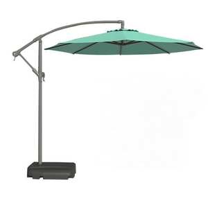 Su geçirmez dış mekan mobilyası asılı bahçe konsol plaj şemsiyesi Park hastane restoran tabanı ile - Product Image 5