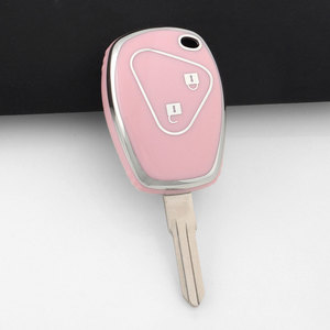 Étui de protection pour <span class=keywords><strong>clé</strong></span> de voiture en TPU de qualité supérieure pour Renault Clio Duster Logan <span class=keywords><strong>Dacia</strong></span> Sandero Errano Almera, <span class=keywords><strong>porte</strong></span>-clés de protection pour télécommande - Product Image 5