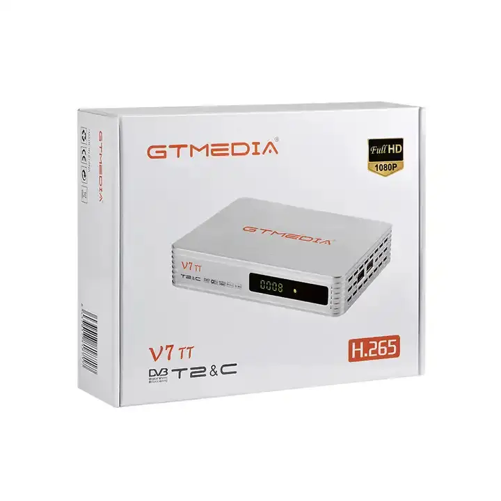 Gtmedia V7 Tt Ondersteuning 1080P Full Hd Dvb-t T2 DVB-C J.83b H.265 Hevc 10bit Set Top Box