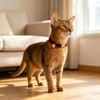 Produits Tendances 2026 Nouveautés Collier pour Chat et Chaton en Velours Doux de Haute Qualité Personnalisé avec Fermeture à Boucle Toutes Saisons