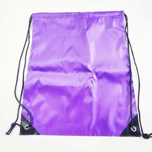 Bolsa con Cordón Ajustable de Nailon 210D Resistente con Logotipo Personalizado, Mochila con Cordón y Estampado de Una o Dos Caras - Product Image 6