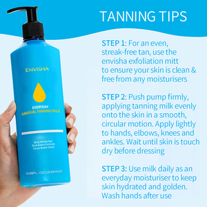 Leche de bronceado de Etiqueta Privada, crema hidratante de bronceado corporal duradera, crema de bronceado <span class=keywords><strong>para</strong></span> culturismo <span class=keywords><strong>para</strong></span> <span class=keywords><strong>piel</strong></span> brillante - Product Image 4