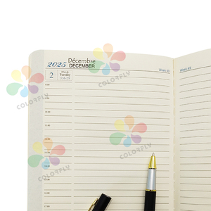 Venta al por mayor, tamaño A5, PU, tapa dura, Agenda, cuaderno escolar para estudiantes, 100 planificadores de diario para estudiantes - Product Image 4