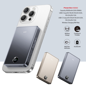 Certified Qi2 CE Rohs FCC UKCA Promotional Magnetic Wireless Phone Batterie Power Bank 10000mAh Fast Charging Emergency Charge