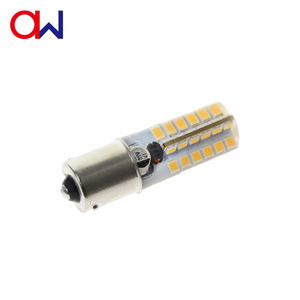 Ampoule LED Maïs 1.8W BA15S Culot Baïonnette AC/DC 12V avec Couverture en Silicone, Lampe Décorative pour Camping-car, Bateau, Remorque, Voiture, Aménagement Paysager - Product Image 4