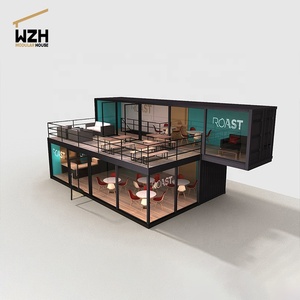 Prefab Modular Movable Vận Chuyển <span class=keywords><strong>Container</strong></span> Cafe Cà Phê Nhà Cửa Hàng Nhà Hàng Bar Để Bán - Product Image 3
