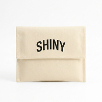 Pochette de rangement en coton sergé de luxe, anti-poussière, matériaux résistants, logo personnalisé, sac anti-poussière pour bijoux, cosmétiques, emballage cadeau