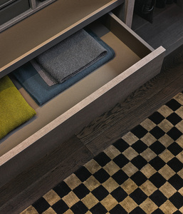 NICOCABINET Armadio su Misura Moderno Grigio Tortora con Finitura Opaca Laccata, 20 Anni di Esperienza sul Mercato - Product Image 6