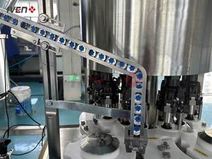 เครื่องเติมและปิดฝาขวดแก้วปลอดเชื้อ500Bpm เร็วเครื่องเติมของเหลวน้ำเกลือ IV แบบธรรมดา - Product Image 6