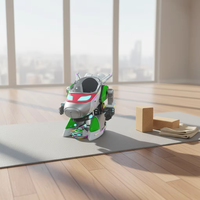 Dernier modèle d'équipement d'attraction intérieur : Robot électrique ambulant en fibre de verre, simulation de conduite, 2 joueurs, autonome, pour usage public