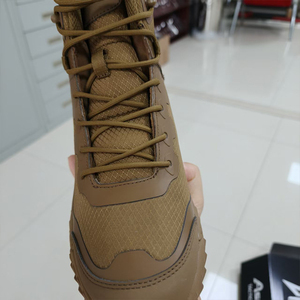 DSF604 Brown Leather Outdoor Hiking <b>Boots</b> <b>Waterproof</b> Zipper Side All Seasons <b>Men</b> Tactical <b>Boot</b> - Product Image 2
