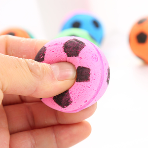 Factory Wholesale Eco-Friendly Cute Latex Foam Ball <b>Toy</b> High Rebounced <b>Interactive</b> <b>Toy</b> Ball for <b>Cats</b> - Product Image 4