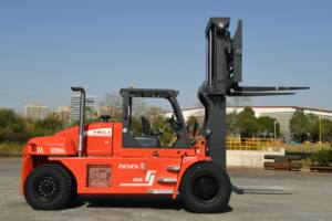 Carretilla elevadora diesel de 14 toneladas NEWINDU CPCD140 carretilla elevadora resistente estable - Product Image 4