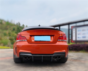 Diffuseur arrière de pare-chocs de voiture en fibre de carbone véritable de haute qualité pour BMW E82 E88 1m - Product Image 6