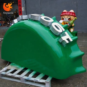 Sợi thủy tinh phim hoạt hình bia mèo quán rượu điêu khắc, lối vào quán bar rượu chai IP trang trí, lớn sàn đứng trang trí - Product Image 2