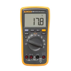 17B + Multimeter Digital multifungsi, pengukur frekuensi penahan arus AC / DC 4000 Digital multifungsi presisi tinggi