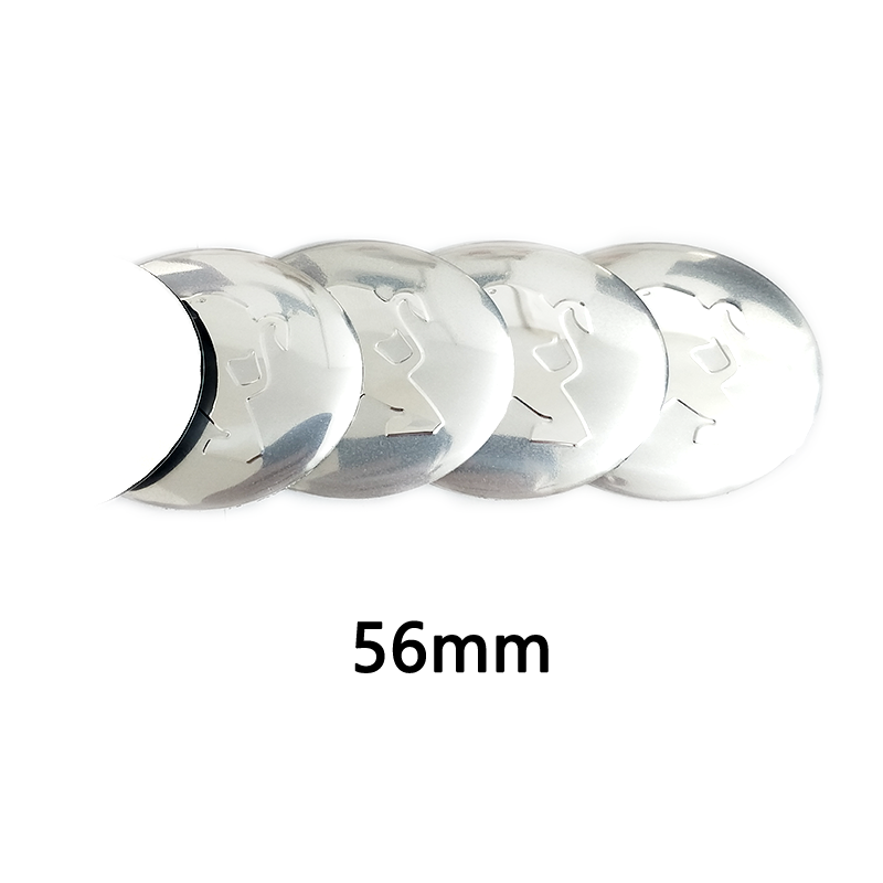 56mm Silver Sticker