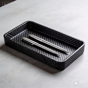 Bandeja de fibra de carbono tejida, accesorios muy ligeros y antipilling - Product Image 2