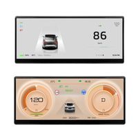 Écran LED intelligent Tesl HUD 8,8 pouces 9 pouces pour Tesl Model 3 Model Y, CarPlay sans fil, Android Auto, Hi Car, Carlife