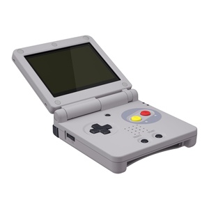 Carcasa de Repuesto Completa EXtremeRate para GBA SP-DIY, Kit Decorativo y de Restauración para Gameboy Advance SP - Product Image 2