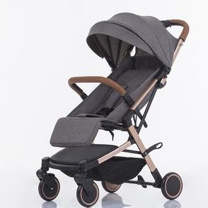Babyfond Infant Push Pram Luxury Travel System With One Hand Folding Stroller Combos for Babies and Toddlers <b>Trolley</b> - Product Image 1
