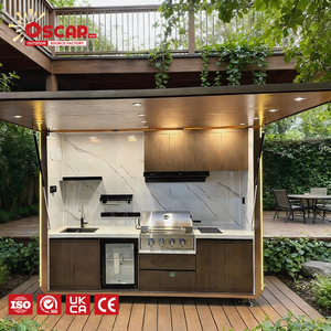 Gabinete de Herramientas de Acero Inoxidable para Almacenamiento en Exteriores, Cocina y Uso Comercial, Solución Práctica de Alta Gama para Cocina al Aire Libre - Product Image 1