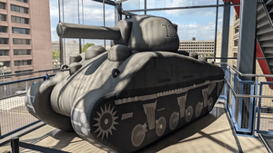 Modèle de char militaire gonflable géant personnalisé de 2024 Offre Spéciale en gros pour l'exposition d'événement en plein air - Product Image 2