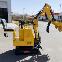 Nouveau produit 0.5ton 0.6ton batterie au Lithium excavatrices électrique mini pelle machine peut être personnalisé