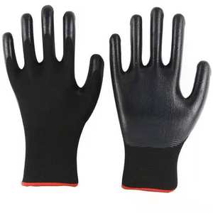 Gants froissés en latex de polyester calibre 13 avec logo personnalisé Gants enduits de latex de sécurité au travail pour la construction industrielle - Product Image 6