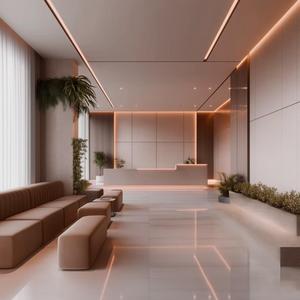Ensemble de meubles d'hôtel et commerciaux modernes en bois sur mesure, tailles et finitions personnalisables - Product Image 2