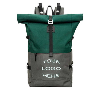 <span class=keywords><strong>Sac</strong></span> à dos urbain multifonctionnel et polyvalent, imperméable, à enroulement, pour voyage, université, antivol, sacs pour ordinateur portable personnalisés pour hommes - Product Image 1
