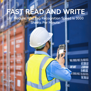 Hugerock R50 Nhà Máy 5-Inch Android 11 Rugged PDA T9 Bàn Phím 2D Máy Quét Mã Vạch 4G 4 + 32 NFC Chống Sốc Công Nghiệp Dữ Liệu Cầm Tay - Product Image 2