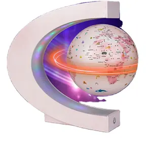 Factory Wholesale Magnetic Levitation Floating 6inch Globe With Wireless Stereo Bluetooth Speaker